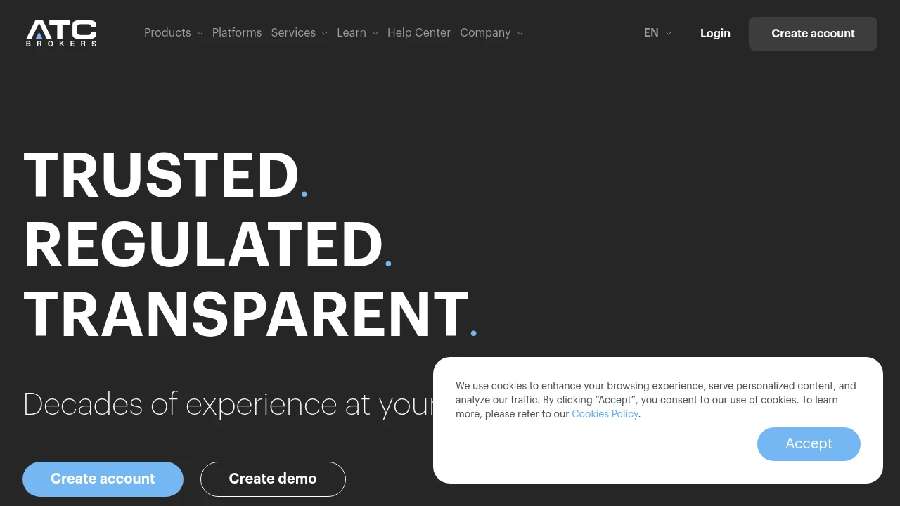 Broker Screenshot