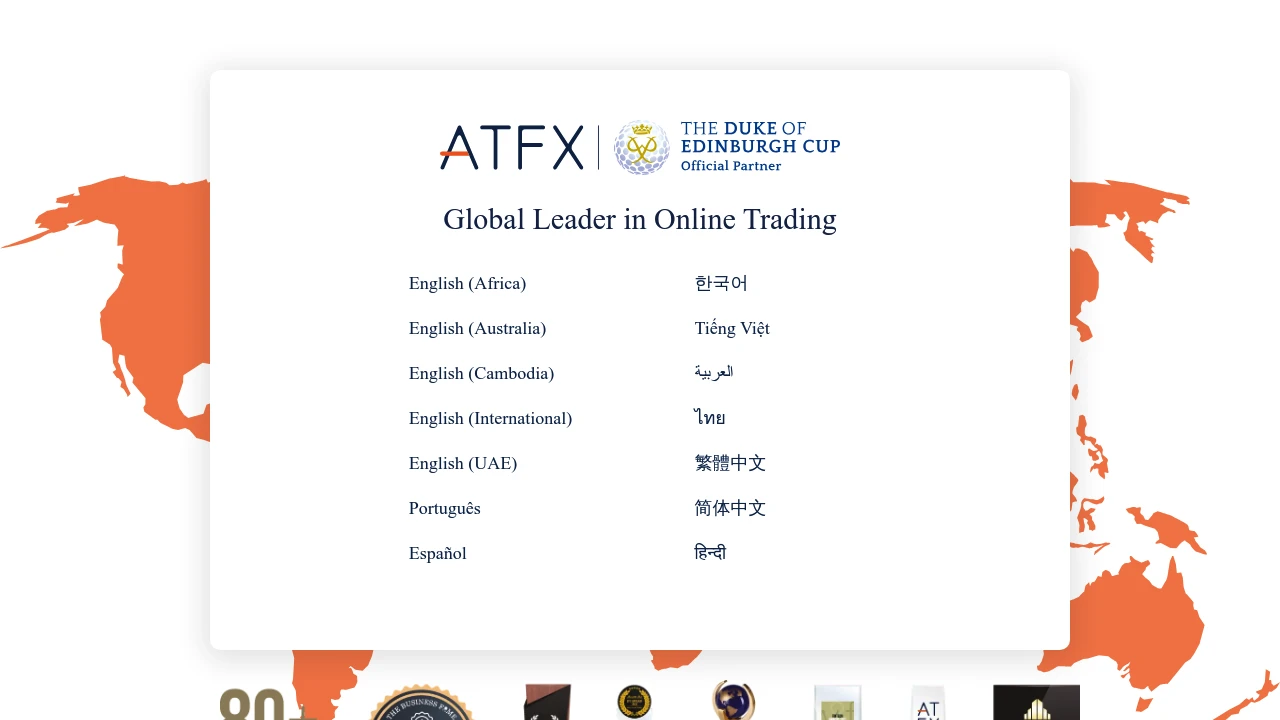 ATFX Website Screenshot