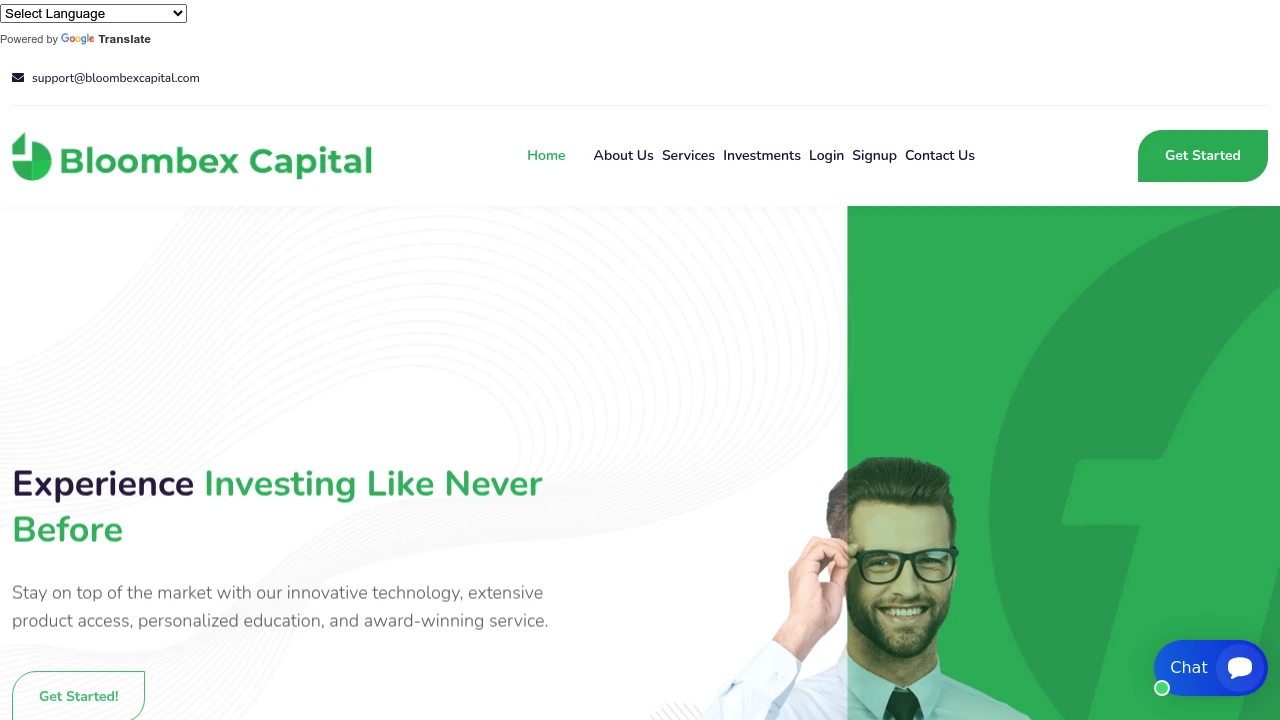 Broker Screenshot