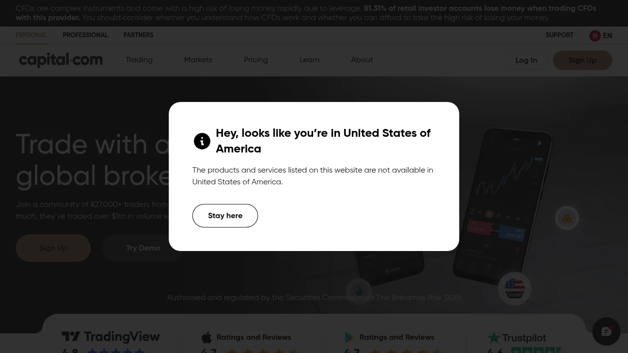 Broker Screenshot