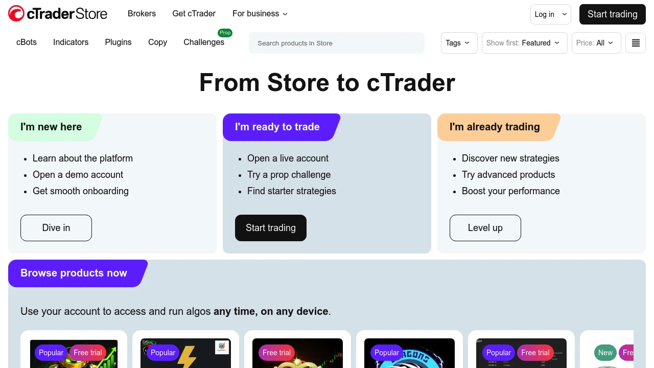 Broker Screenshot