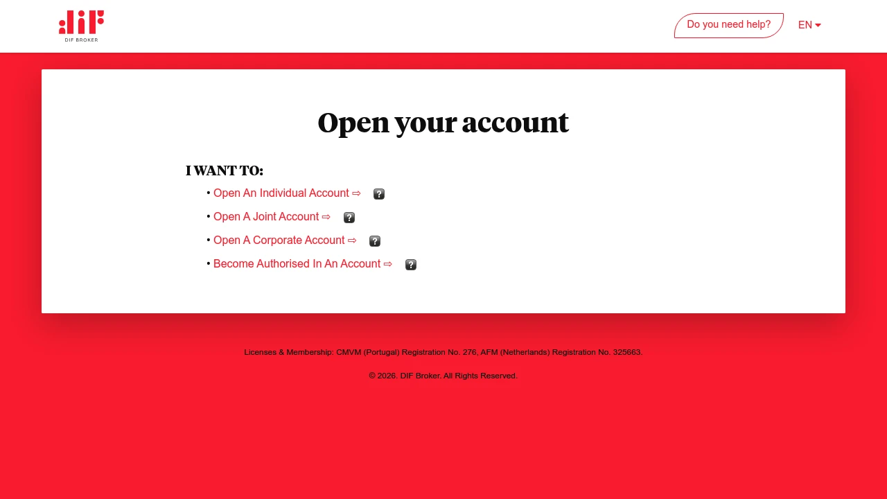 Broker Screenshot