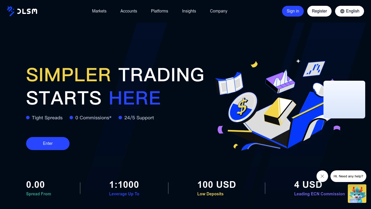 DLSM Website Screenshot