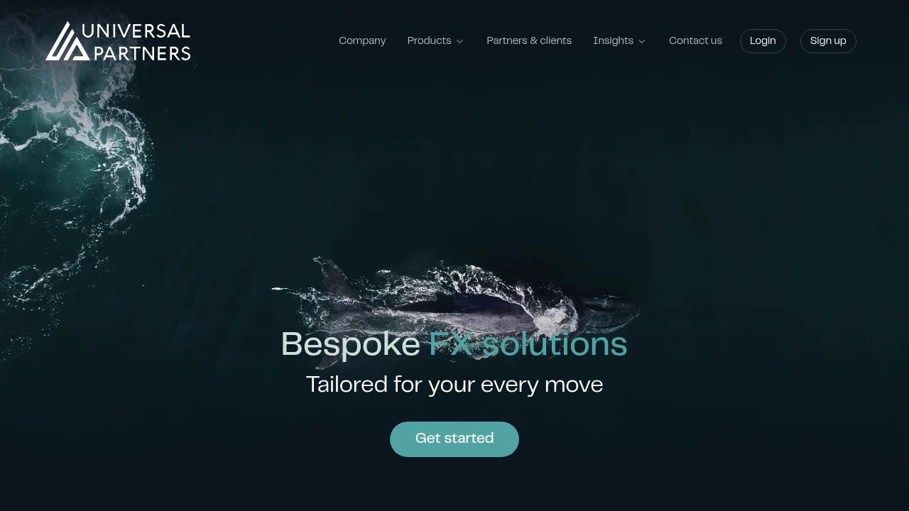 FX Universal Website Screenshot