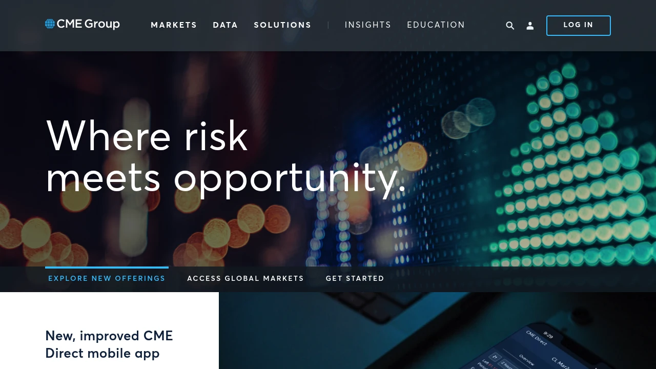 Gain Capital Website Screenshot