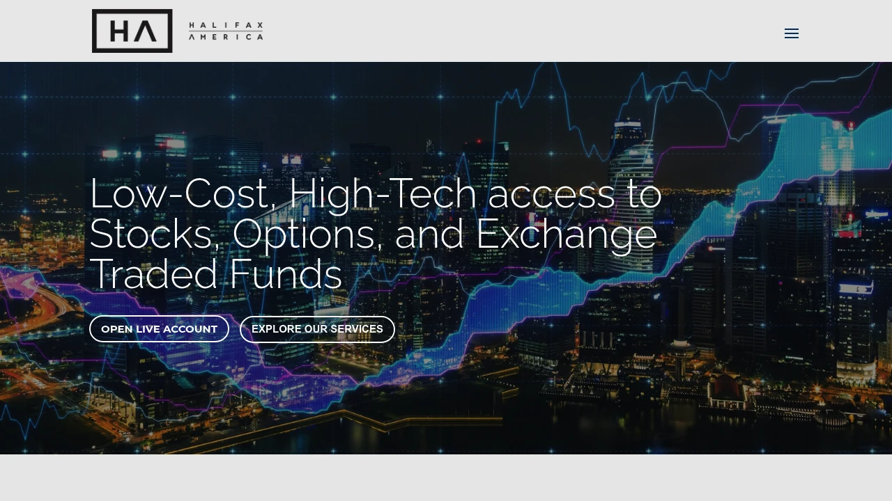 Halifax Online Website Screenshot