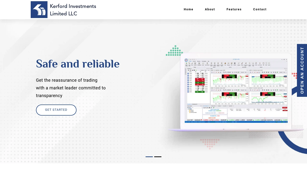 KerfordFX Website Screenshot