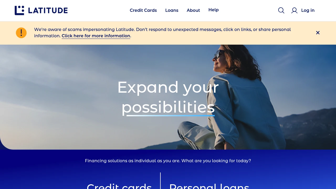 Latitude FX Website Screenshot