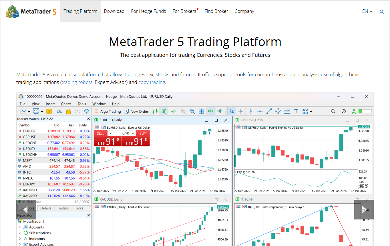 Broker Screenshot