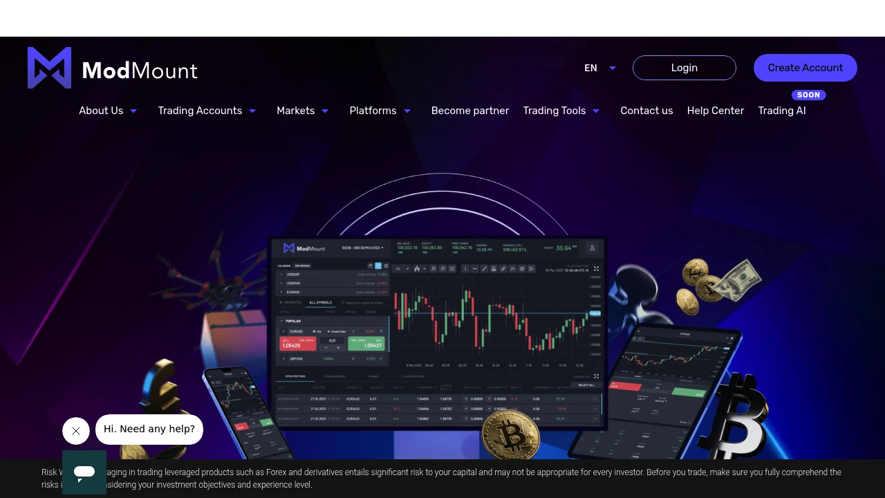ModMount Website Screenshot
