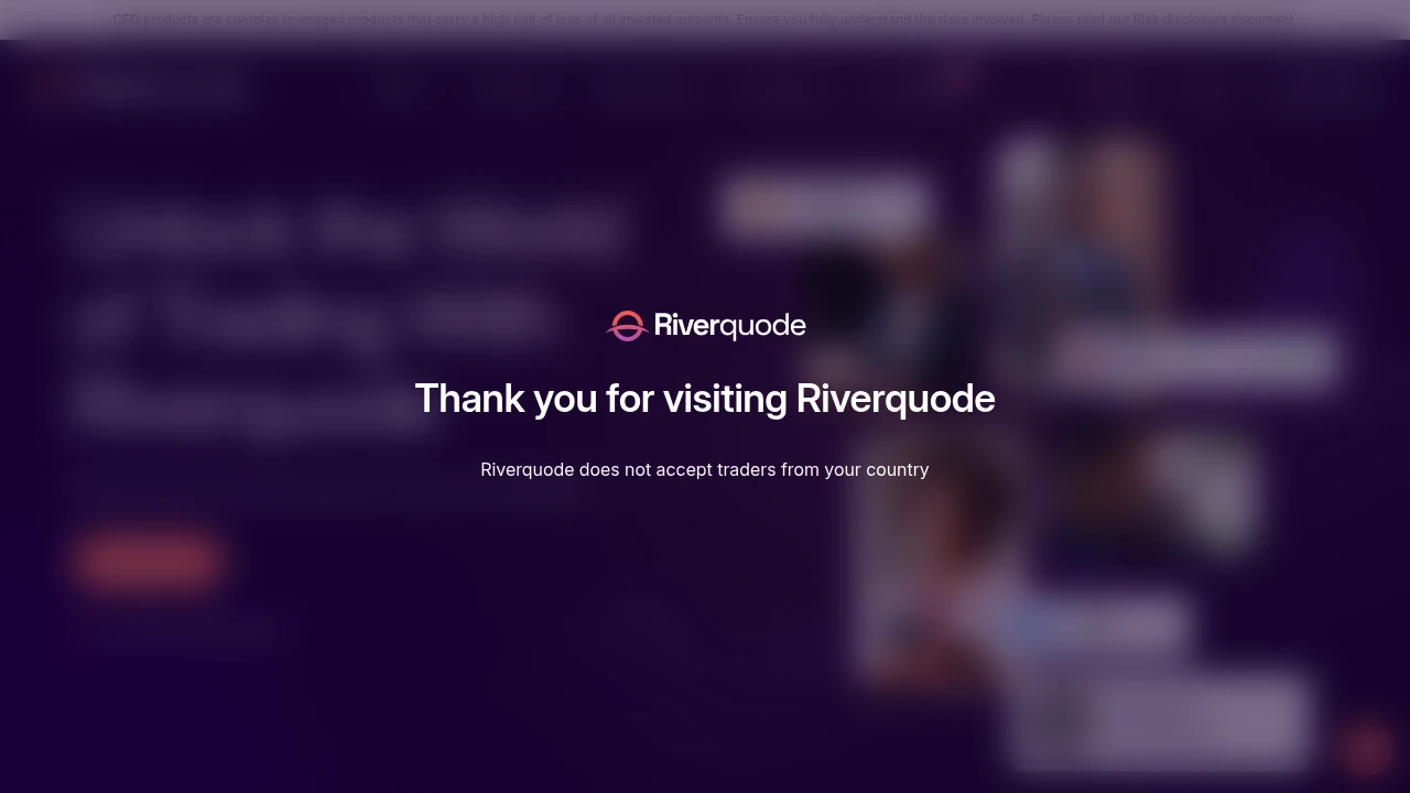RiverQuode Website Screenshot