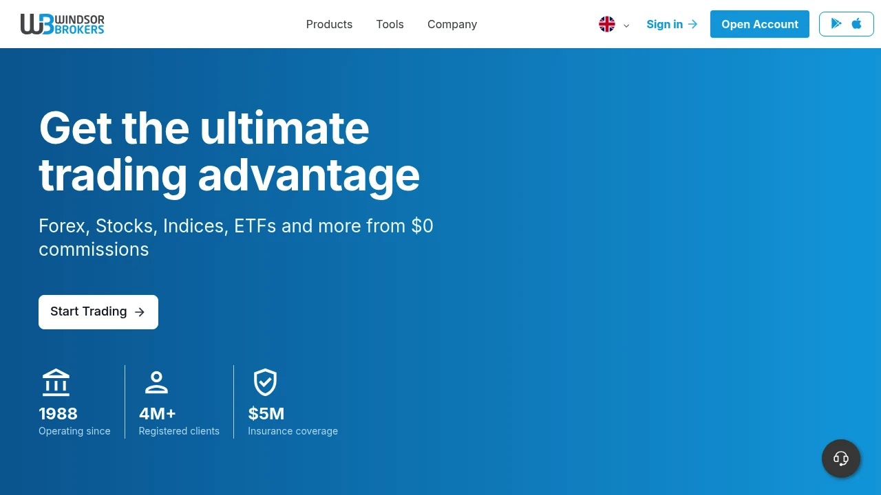 Windsor Brokers Website Screenshot